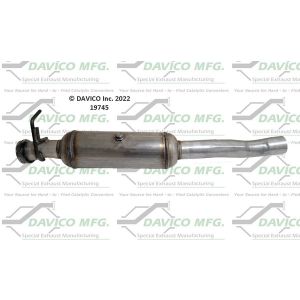 Davico Mfg 19745 Direct Fit Catalytic Converter