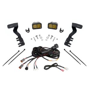 Diode Dynamics DD7937 2024+ Toyota Tacoma Stage Series 2in LED Ditch Light Kit - Pro Yellow Combo
