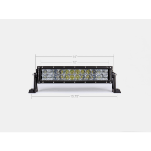 Cali Raised LED CR2301 Cali Raised 14 Dual Row 5D Optic Osram Led Bar - Combo