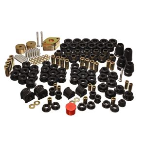 Energy Suspension 07-11 Jeep JK 4dr Black Hyper-Flex Master Bushing Set