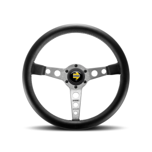 Prototipo Steering Wheel Leather Silver Spoke
