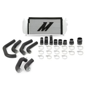 Mishimoto MMINT-F27T-15KBSL 15-17 Ford F-150 2.7L EcoBoost Silver Performance Intercooler Kit w/ Black Pipes