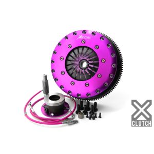 XCLUTCH XKNI23683-2G 99-02 Nissan Skyline GT-R 2.6L 9in Twin Solid Organic Clutch Kit