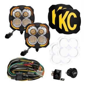 KC HiLiTES 289 KC FLEX ERA 4 LED 5in 2-Light System Master Kit