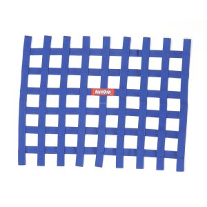 RACEQUIP RQP721025 Ribbion Window Net Blue Non-SFI