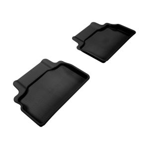 3D MAXpider 2012-2016 Hyundai Genesis Kagu 2nd Row Floormats - Black