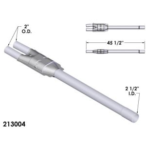 OEM Industries 213004 CATALYTIC CONVERTER AND PIPE ASSEMBLY
