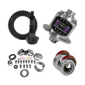 Yukon Gear & Axle YGK2254 Yukon 9.5in GM 4.11 Rear Ring & Pinion Install Kit 33 Spline Positraction Axle Bearing and Seals