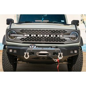 Road Armor 6213F10B 2021+ Ford Bronco Stealth Front Winch Bumper - Tex Blk