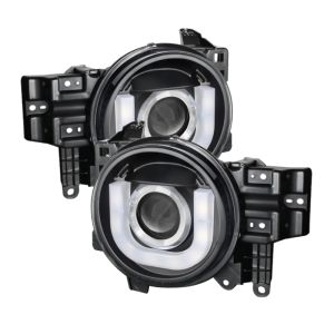 SPYDER 5075314 Projector Headlights - 3D DRL LED - Black