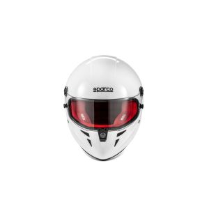 SPARCO BRH0007B0W090ML Stealth RF 8859 Helmet - Medium Large - White/Red