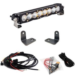 Baja Designs 447073 S8 10 Inch Hood Mount Light Bar Kit