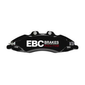 EBC Racing 17-21 Honda Civic Type-R (FK8) Black Apollo-6 Calipers 380mm Rotors Front Big Brake Kit