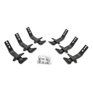Go Rhino 6841555 15-20 Ford F-150 Brackets for OE Xtreme Cab Length SideSteps