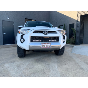 Cali Raised LED CR2485 Cali Raised 14-24 Toyota 4Runner 32In Hidden Grille LED Light Bar Brackets - One Combo Beam w/ Bar