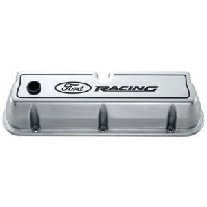 Ford Racing 302-001 Ford Racing Logo Die-Cast Valve Covers Polished