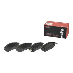 Brembo P10064 Premium Low-Met OE Equivalent Pad