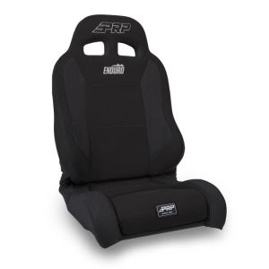 PRP Seats A8901044-241 PRP EnduroTrek Reclining Suspension Seat - Black Suede - Driver