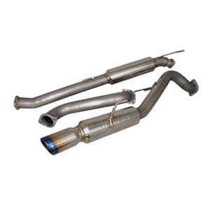 Injen SES9016RS 14-19 Ford Fiesta ST 1.6L Turbo 4Cyl 3in Cat-Back Stainless Steel Exhaust w/ Burnt SS Tip