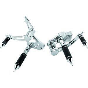 Bikers Choice 482404 58-84 FL 71-86 FX 86-99 FXST FLST Chrome Gladiator Forward Controls 5/8 Bore