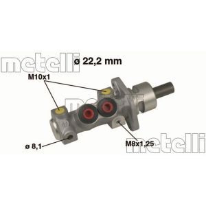 METELLI 05-0489 Brake Master Cylinder