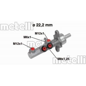 METELLI 05-0721 Brake Master Cylinder