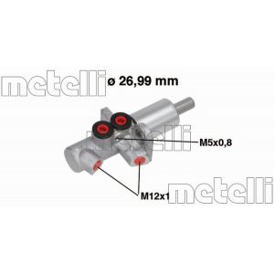 METELLI 05-0733 Brake Master Cylinder