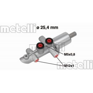 METELLI 05-0735 Brake Master Cylinder