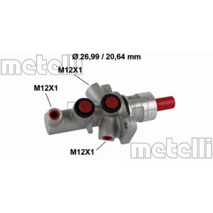 METELLI 05-0858 Brake Master Cylinder