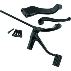 Bikers Choice 492094 14-Up Sportster 2 Inch Extended Mid Control Kit Black