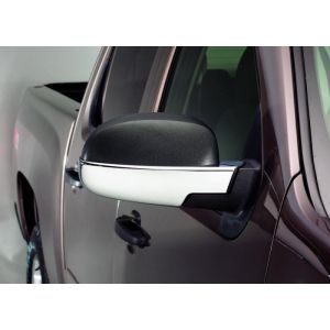 AVS 02-06 Cadillac Escalade Mirror Covers 2pc - Chrome