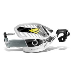 Cycra 1CYC-7407-12X CRM Ultra 7/8 in. Clamp w/White Shields/Black Covers