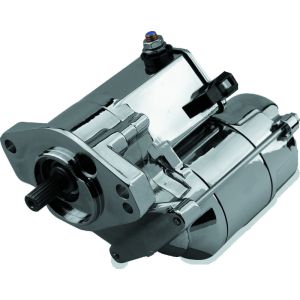 TwinPower 215507 Twin Power 89-06 Big Twin Exc 06 Dyna 1.4 Kw Starter Chrome Rpls H-D 31522-89A 31553-90 31533-94B
