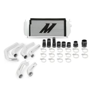 Mishimoto MMINT-F27T-15KPSL 15-17 Ford F-150 EcoBoost 2.7L Silver Performance Intercooler Kit w/ Polished Pipes