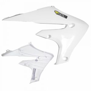 Cycra 1CYC-1784-42 20+ Yamaha WR250F Powerflow Radiator Shrouds - White