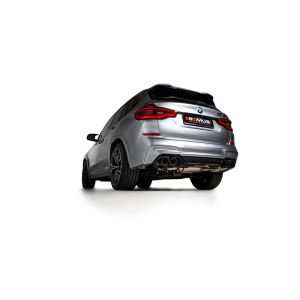Remus 086219 1500 2019 BMW X3 M Competition F97 3.0L Turbo (S58B30A w/GPF) Axle Back Exhaust (Tail Pipes Req)
