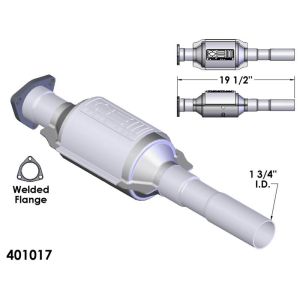 OEM Industries 401017 Catalytic Converter