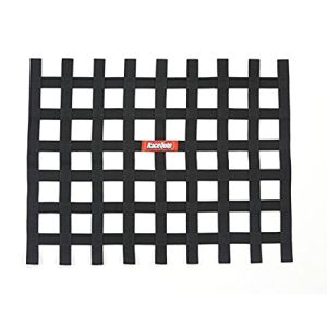 RACEQUIP RQP721005 Ribbon Window Net Black Non-SFI
