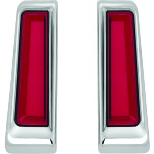 Kuryakyn 2900 Tracer L.E.D. Inserts For Saddlebag Supports Chrome