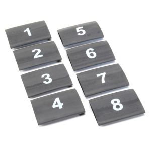 Design Engineering 10849 Numbered Wire Marker Shrink Tube Kit 18mm 8pk