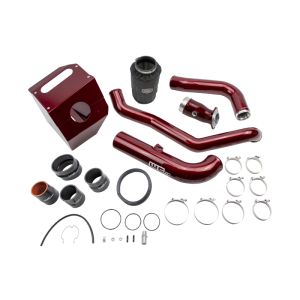 Wehrli WCF100441-RED 17-19  Chevrolet 6.6L L5P Duramax High Flow Intake Bundle Kit  Stage 2 - Red