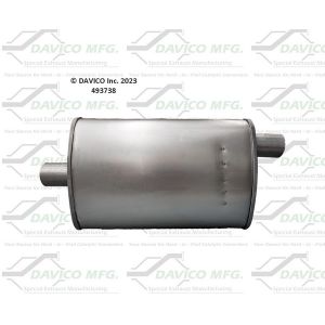 Davico Mfg 493738 Universal Fit Muffler
