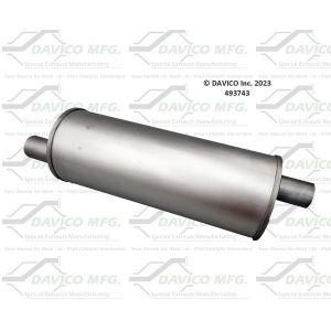 Davico Mfg 493743 Universal Fit Muffler