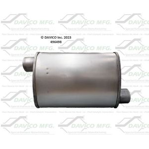 Davico Mfg 496498 Universal Fit Muffler