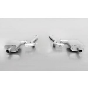 Remus 206815 0500LR 2015 Ford Mustang Coupe/Cabrio 2.3L Ecoboost Race Axle Back Exhaust (Tail Pipes Req)