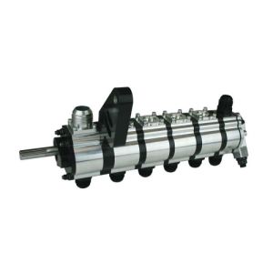 Moroso 22376 Tri Lobe Right Side Motor Plate Mount 6 Stage Fuel Pump Drive 1.200 Dry Sump Pump