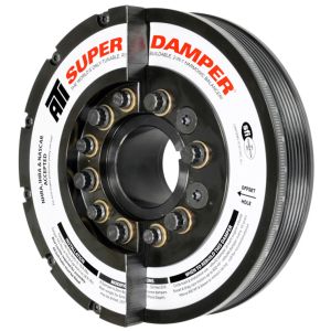 ATI ATI917371 Damper - 7.425in - Steel - 6 Grv - Duramax - 01-05 - LB7 & LLY - Ext Bal - 3 Ring - Diesel