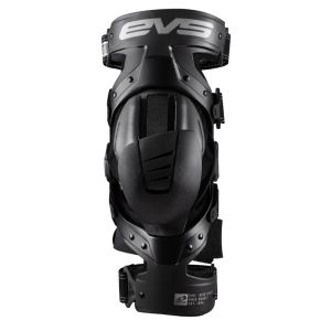 EVS AXISS-BK/GY-ML Axis Sport Knee Brace Black/Black/Grey - Medium/Left
