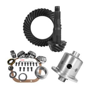 Yukon Gear & Axle YGK2153 Yukon 10.5in Ford 4.11 Rear Ring & Pinion Install Kit 35 Spline Positraction