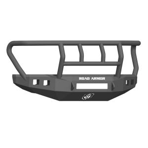 Road Armor 61742B-NW 17-20 Ford F-250 Stealth Wide Fender Front Bumper w/Titan II Guard Wide Flare - Tex Blk